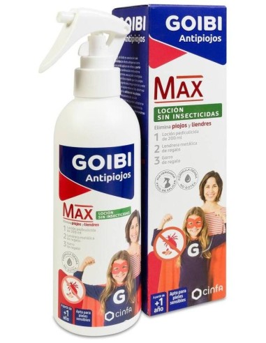 Goibi Antipiojos Locion Max 200Ml de Goibi
