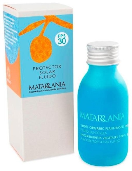 Protector Solar Spf30 Fluido 100Ml. Bio de Matarrania