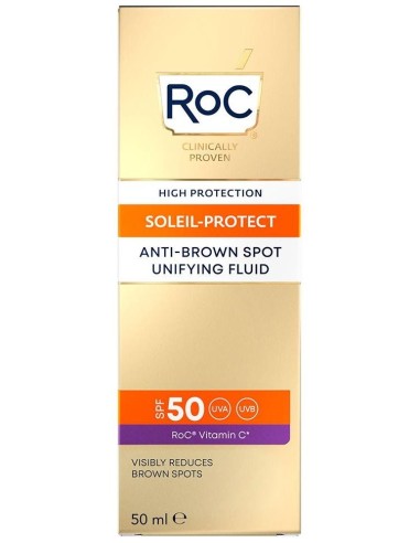 Roc Sol Fluido Antimanchas Spf 50+ 50 Mililitros Roc