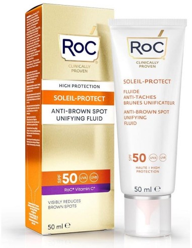 Roc Sol Fluido Antimanchas Spf 50+ 50 Mililitros Roc