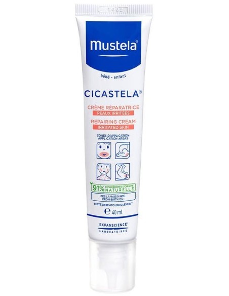 Cicastela Crema Reparadora Bebe-Niño 40Ml. de Mustela