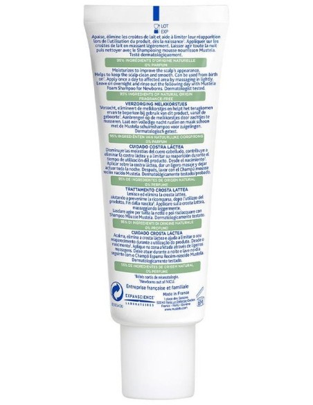 Cuidado Costra Lactea Bebe 40Ml. de Mustela