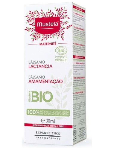 Balsamo Lactancia Maternidad 30Ml. Bio de Mustela