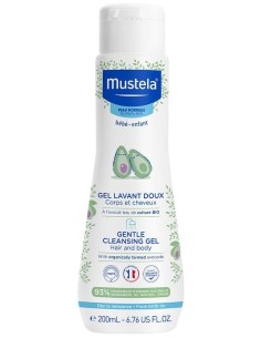 Gel De Baño Suave Bebe-Niño 200Ml. de Mustela 2