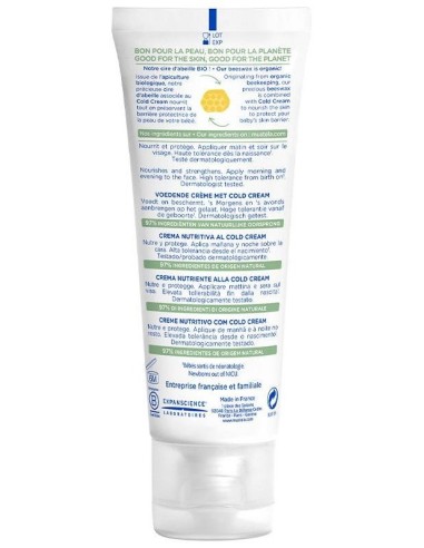 Crema Facial Al Cold Cream Nutritiva Bebe-Niño 40M de Mustela
