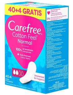 Carefree Normal Transpirable 40+4 Unidades Carefree 2