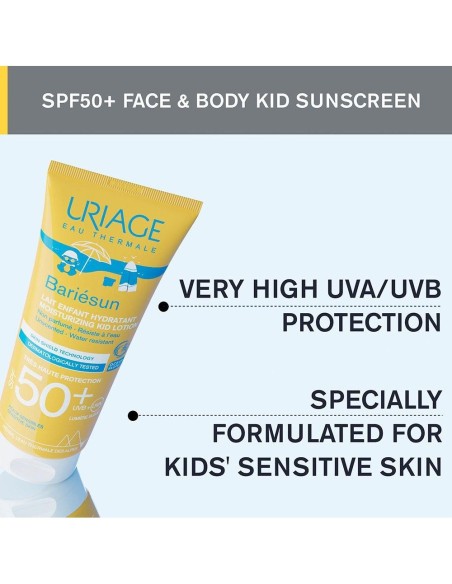 Bariesun Leche Niños Spf50+ 100Ml. de Uriage
