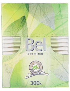 Bastoncillos Algodon Papel 300 Unidades de Bel 2