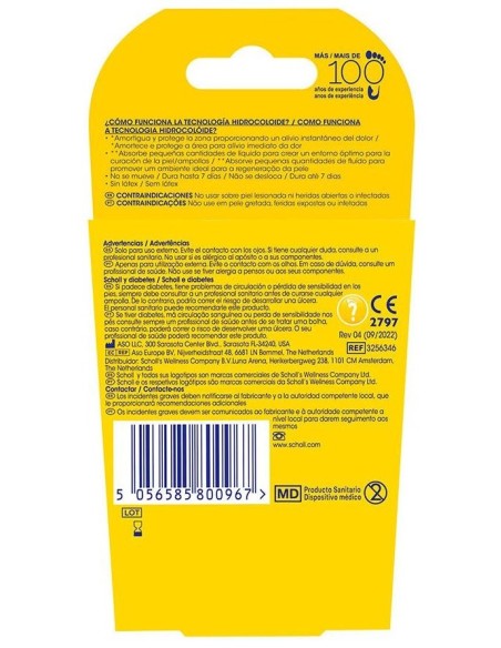 Scholl Apositos Anti Ampollas Mixto de Scholl