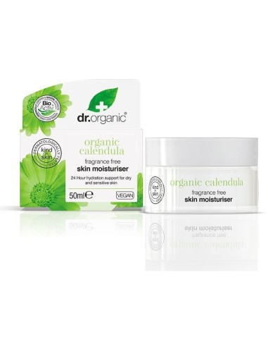 Crema Hidratante Piel Sensible Calendula 50Ml de Dr. Organic