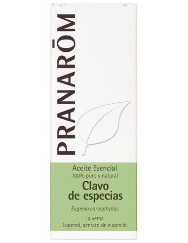 Clavo De Especias Aceite Esencial 10Ml. de Pranarom Aceites