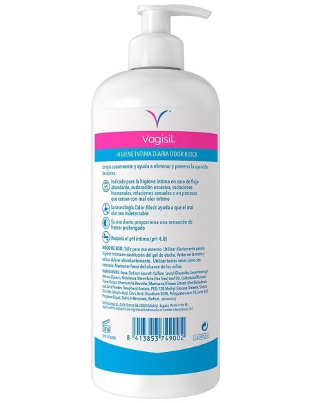 Vagisil Higiene Intima Odorblock 500 Ml de Vagisil