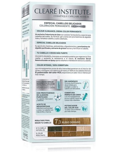 Colour Clinuance 7.3 Rubio Dorado Cab. Delicados de Cleare Institute