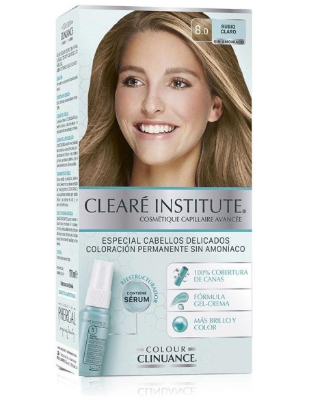 Colour Clinuance 8.0 Rubio Claro Cabellos Delicado de Cleare Institute