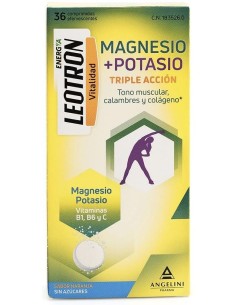 Leotron Magnesio Potasio 36Comp Eferv de Leotron 2