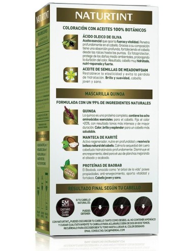 Naturtint Biobased 5M Castaño Claro Caoba de Naturtint