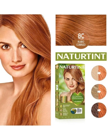 Naturtint Biobased 8C Rubio Cobrizo Naturtint