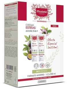 Crema Estrias Maternidad 2Udx250Ml. de Mustela 2