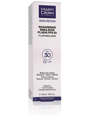 Martiderm Rosarepair Emulsion Fluida Fps 30 40Ml de Martiderm