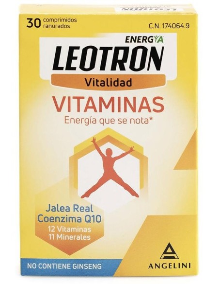 Leotron Vitaminas 30Comp de Leotron
