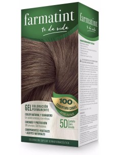 Farmatint Gel 5D Castaño Claro Dorado 135 Mililitros Farmatint 2