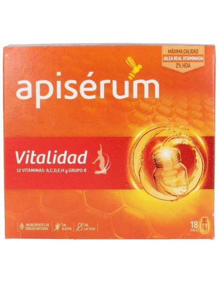 Apiserum Vitalidad 18Viales de Apiserum