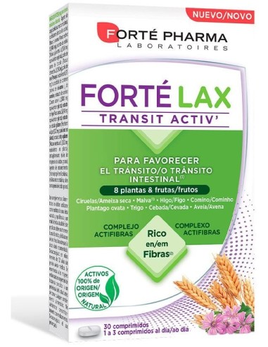 Forte Lax Transit Activ 30Comp. de Forte Pharma