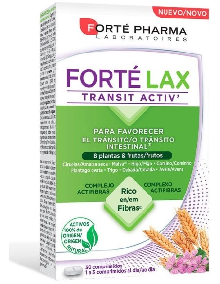 Forte Lax Transit Activ 30Comp. de Forte Pharma
