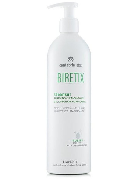 Biretix Cleanser Gel Limpiador Purificante 400 Ml de Biretix