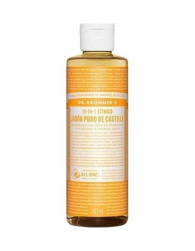 Jabon Liquido Citricos 240Ml. de Dr. Bronner´S