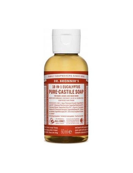Jabon Liquido Eucalipto 60Ml. de Dr. Bronner´S
