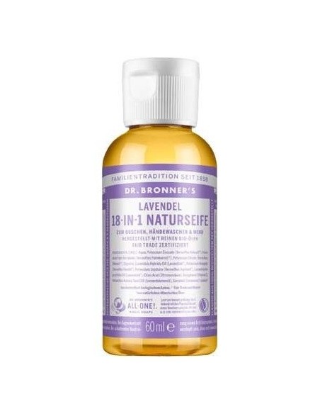 Jabon Liquido Lavanda 60Ml. de Dr. Bronner´S