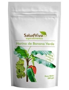 Harina De Banana Verde 200Gr. Bio de Salud Viva 2