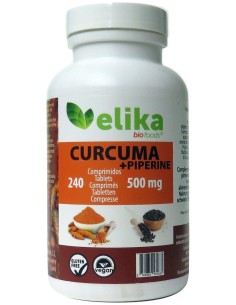 Curcuma+Piperina 120Comp. de Elikafoods 2