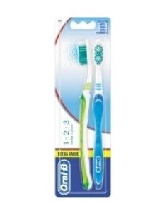 Cepillo 124 Shiny Clean Duo Medio de Oral-B 2