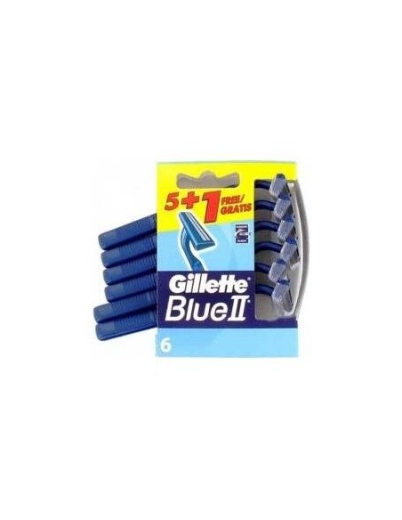 Gillette Maquinilla Desechable Blue2 Fija 5+1Ud de Gillette