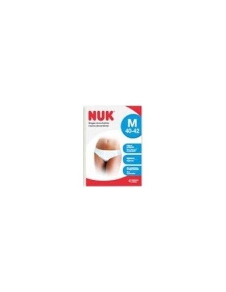 Bragas Desechables M 4Ud. de Nuk