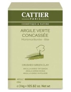 Arcilla Verde Triturada.3 Kg de Cattier 2
