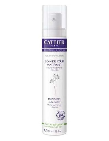 Crema Matificante Dia Piel Mixta A Grasa 50Ml de Cattier