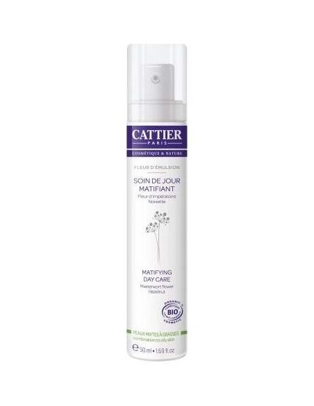 Crema Matificante Dia Piel Mixta A Grasa 50Ml de Cattier