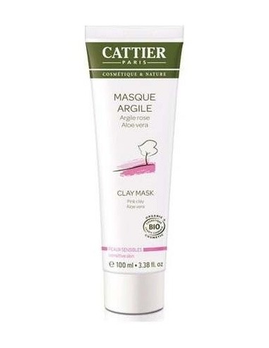 Mascarilla Arcilla Rosa (Piel Sensible) 100Ml de Cattier