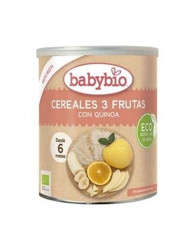 Cereales 3 Frutas Con Quinoa 6Meses 220Gr Bio S/A de Babybio