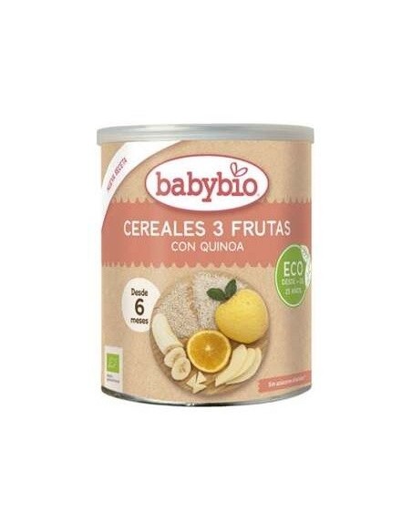 Cereales 3 Frutas Con Quinoa 6Meses 220Gr Bio S/A de Babybio
