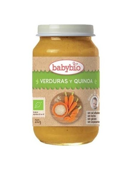 Potito Verduras Y Quinoa 8Meses 200Gr. Bio Sg de Babybio