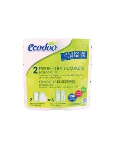 Papel De Cocina Compacto 2Ud. de Ecodoo
