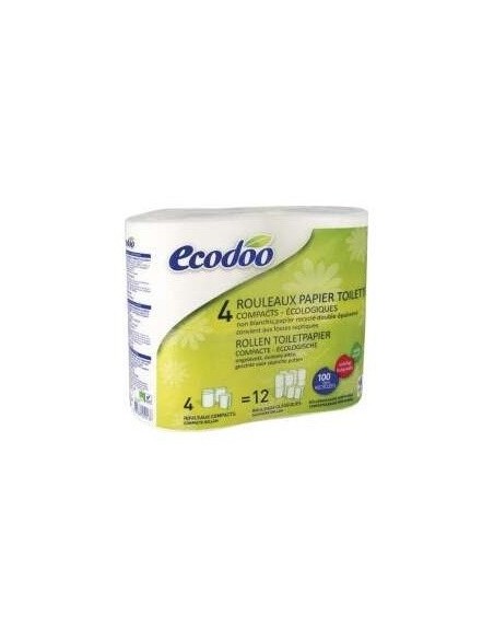 Papel Higienico Compacto 4Ud. de Ecodoo