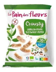 Ganchito Crousty Trigo Sarraceno 75Gr Bio Sg Vegan de Le Pain Des Fleurs 2