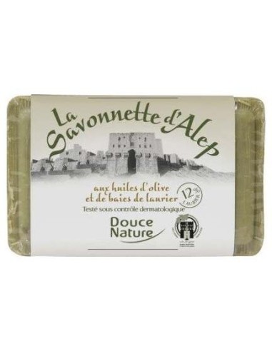 Pastilla De Jabon Alepo 12% Laurel 100Gr. de Douce Nature