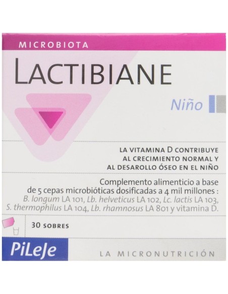 Lactibiane Enfant  30 sobres de Pileje