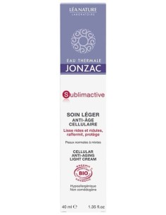Sublimactive Crema Ligera Antiedad 40Ml. Bio de Jonzac Eco-Bio 2